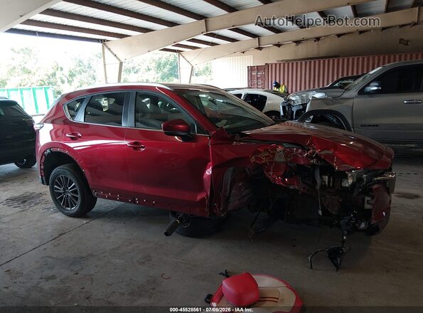 JM3KFACM5M1377894 2021 MAZDA CX-5 Red Սալոնի հետևի տեսք