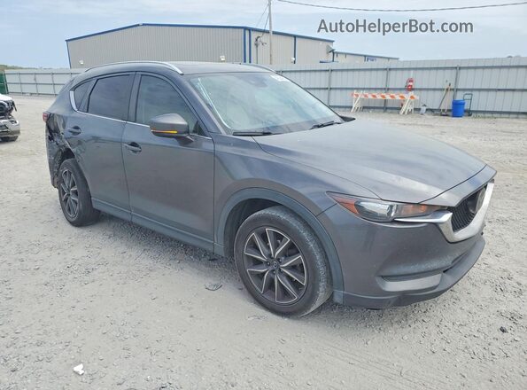 JM3KFACM6J1456342 2018 MAZDA CX-5 Gray Przód prawy