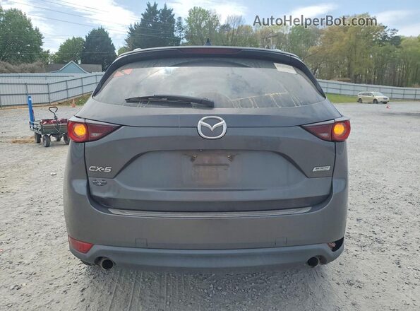 JM3KFACM6J1456342 2018 MAZDA CX-5 Gray Widok z tyłu