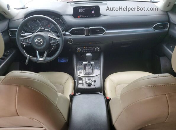 JM3KFACM6J1456342 2018 MAZDA CX-5 Gray Widok deski rozdzielczej