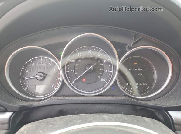 JM3KFACM6J1456342 2018 MAZDA CX-5 Gray Widok zestawu wskaźników