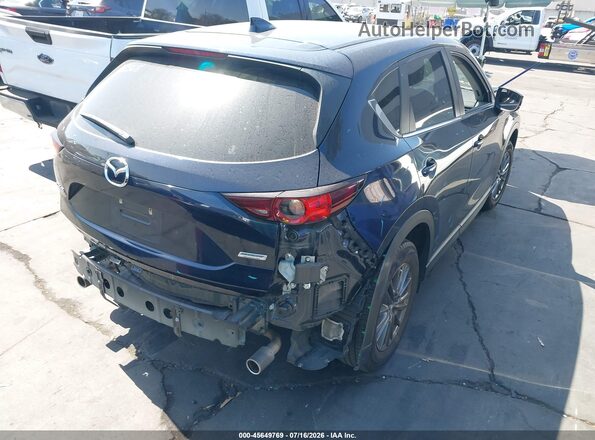 JM3KFACM6K0686342 2019 MAZDA CX-5 Blue უკანა მარჯვენა