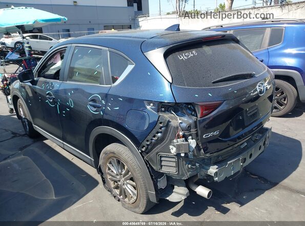 JM3KFACM6K0686342 2019 MAZDA CX-5 Blue უკანა მარცხენა