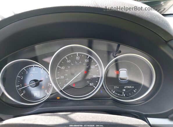 JM3KFACM6K0686342 2019 MAZDA CX-5 Blue უკანა სავარძლების ხედი