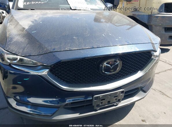 JM3KFACM6K0686342 2019 MAZDA CX-5 Blue უკანა სალონის ხედი