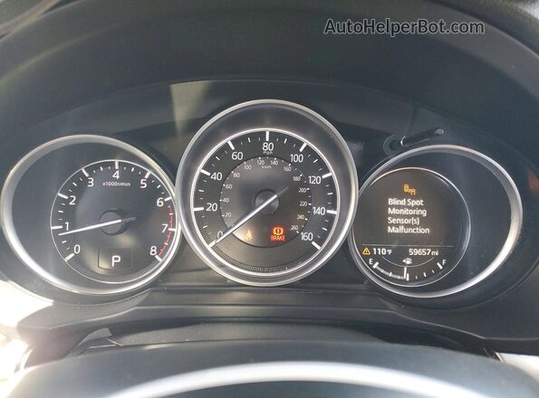 JM3KFACM6K1560315 2019 MAZDA CX-5 Gray Սարքավորումների վահանակի տեսք