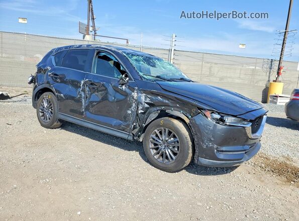 JM3KFACM6K1570214 2019 MAZDA CX-5 Серый Передняя правая четверть