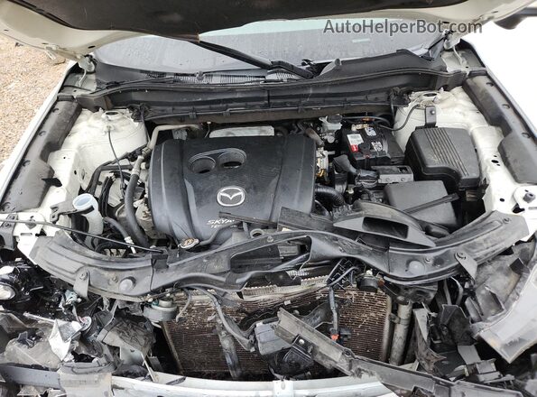 JM3KFACM6K1648071 2019 MAZDA CX-5 White Widok komory silnika
