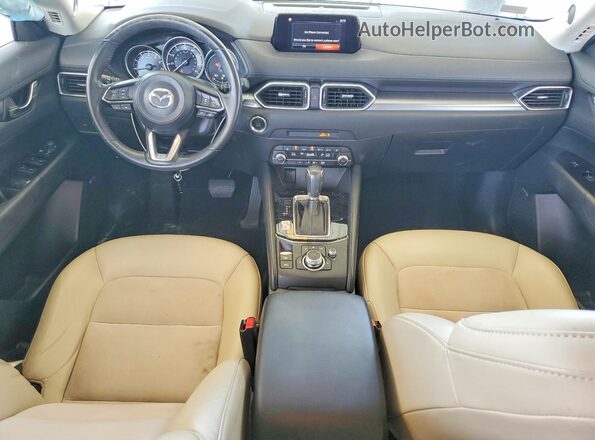 JM3KFACM6L1832864 2020 MAZDA CX-5 White Vista del salpicadero