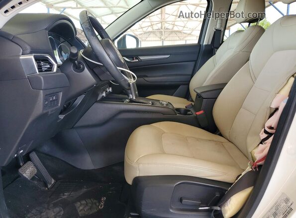 JM3KFACM6L1832864 2020 MAZDA CX-5 White Vista interior delantera