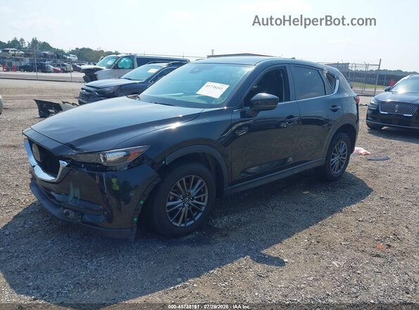 JM3KFACM6M0330234 2021 MAZDA CX-5 Black Առջևի ձախ երեք քառորդ տեսարան