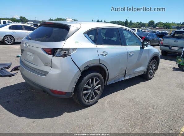 JM3KFACM7J0312580 2018 MAZDA CX-5 Silver Задня права чверть