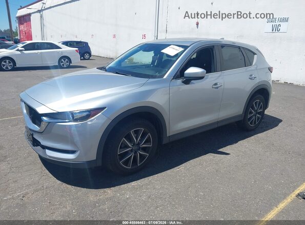 JM3KFACM7J0312580 2018 MAZDA CX-5 Silver Передня ліва чверть