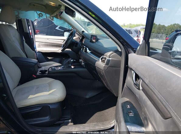 JM3KFACM7J1420627 2018 MAZDA CX-5 Синий Вид салона спереди