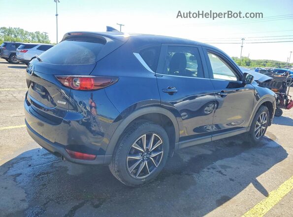 JM3KFACM7J1448279 2018 MAZDA CX-5 Синий Задняя правая четверть