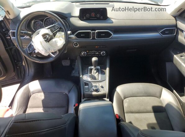JM3KFACM7J1448279 2018 MAZDA CX-5 Синий Вид панели приборов