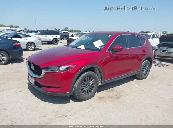 JM3KFACM7K0685071 2019 MAZDA CX-5 Красный Передняя левая четверть