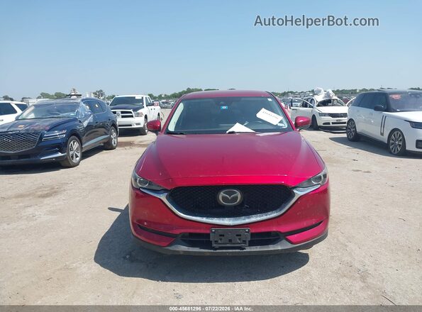 JM3KFACM7K0685071 2019 MAZDA CX-5 Красный Вид щитка приборов