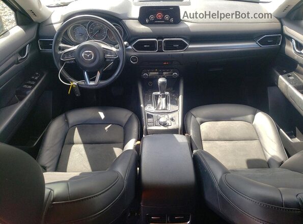 JM3KFACM7K1601986 2019 MAZDA CX-5 Blue წინა პანელის ხედი