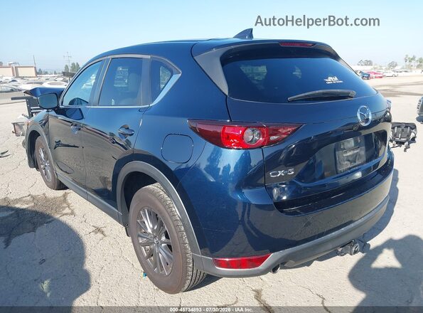 JM3KFACM7L0700024 2020 MAZDA CX-5 Blue Tył lewy