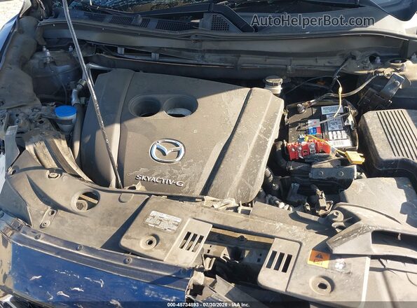 JM3KFACM7L0700024 2020 MAZDA CX-5 Blue Widok z tyłu