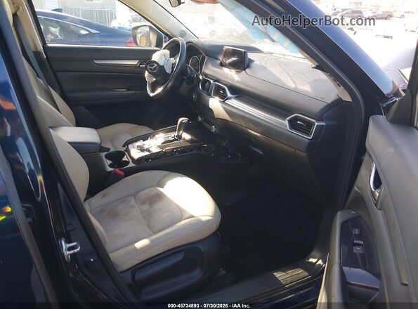 JM3KFACM7L0700024 2020 MAZDA CX-5 Blue Widok wnętrza z przodu
