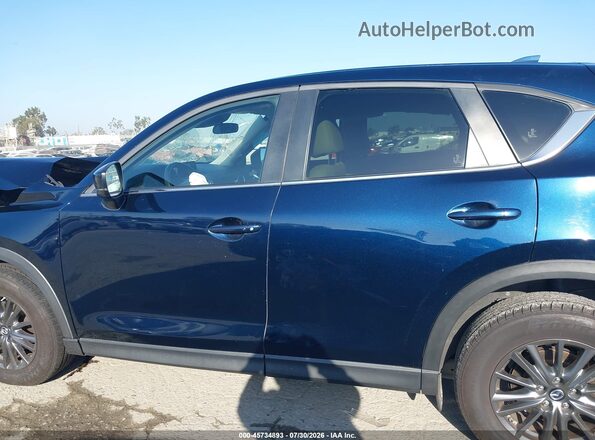 JM3KFACM7L0700024 2020 MAZDA CX-5 Blue Widok wnętrza z tyłu