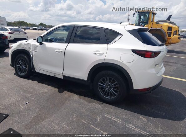 JM3KFACM7L0742211 2020 MAZDA CX-5 White Trasero izquierdo