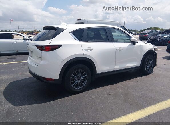 JM3KFACM7L0742211 2020 MAZDA CX-5 White Trasero derecho