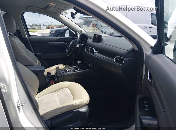 JM3KFACM7L0742211 2020 MAZDA CX-5 White Vista interior delantera