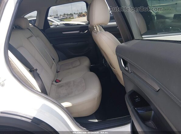 JM3KFACM7L0742211 2020 MAZDA CX-5 White Vista de la etiqueta del VIN