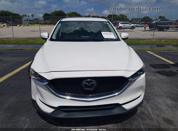 JM3KFACM7L0742211 2020 MAZDA CX-5 White Vista del cuadro de instrumentos
