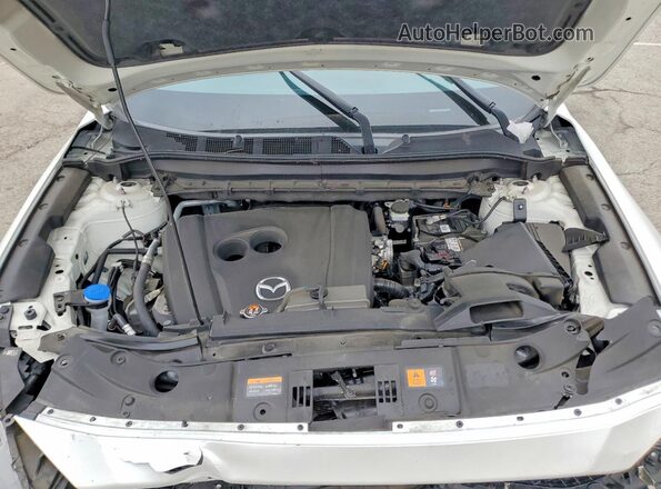 JM3KFACM7M0413266 2021 MAZDA CX-5 White Engine compartment view