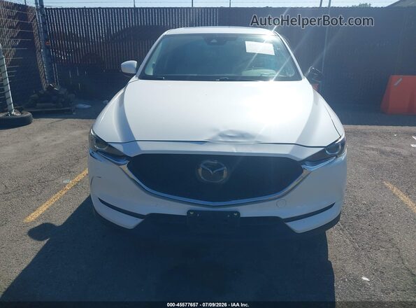 JM3KFACM8J0387546 2018 MAZDA CX-5 White წინა პანელის ხედი