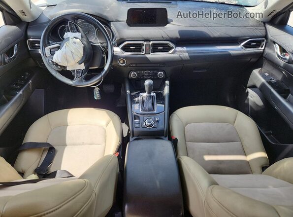 JM3KFACM8J0467333 2018 MAZDA CX-5 White Vista del salpicadero