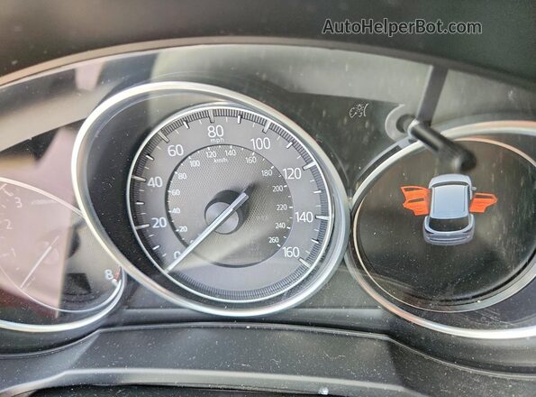JM3KFACM8J0467333 2018 MAZDA CX-5 White Vista del cuadro de instrumentos