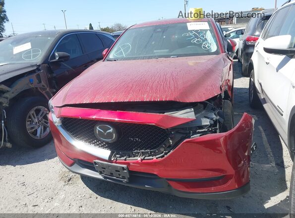 JM3KFACM8J0471320 2018 MAZDA CX-5 Красный Вид задней части салона