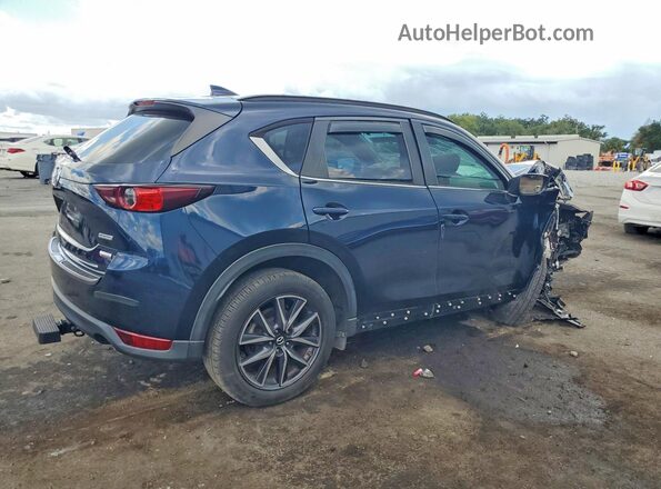 JM3KFACM8J0475478 2018 MAZDA CX-5 Blue Trasero derecho