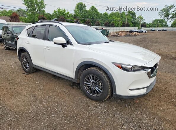 JM3KFACM8K0666464 2019 MAZDA CX-5 White Передня права чверть