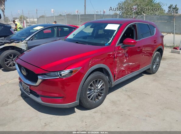 JM3KFACM8L0860056 2020 MAZDA CX-5 Red Przód lewy