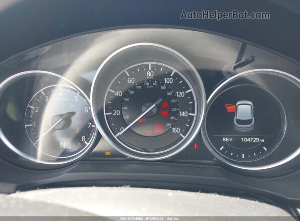 JM3KFACM8L0860056 2020 MAZDA CX-5 Red Widok tylnych siedzeń