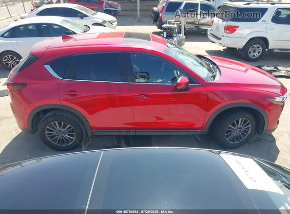 JM3KFACM8L0860056 2020 MAZDA CX-5 Red Widok wnętrza z tyłu