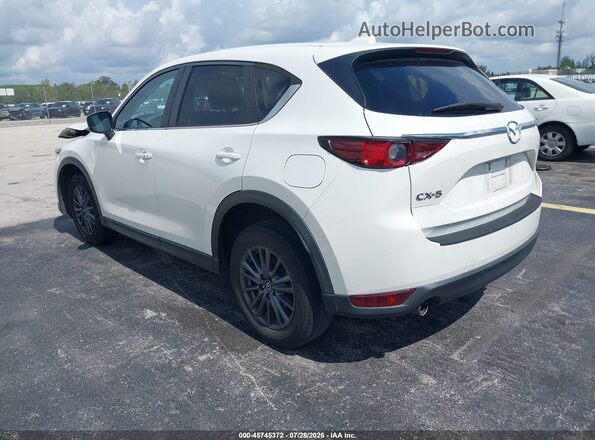 JM3KFACM8M0302791 2021 MAZDA CX-5 White Trasero izquierdo