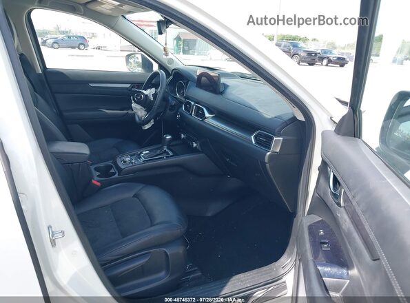 JM3KFACM8M0302791 2021 MAZDA CX-5 White Vista interior delantera
