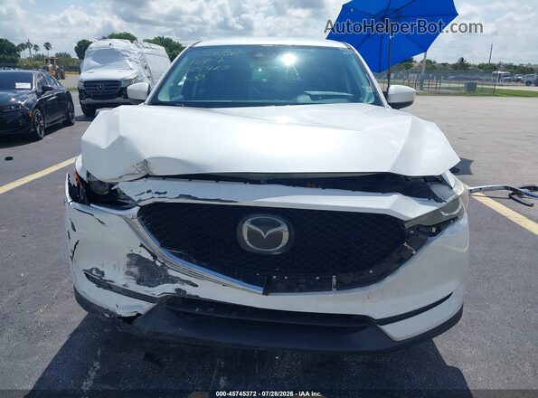 JM3KFACM8M0302791 2021 MAZDA CX-5 White Vista del cuadro de instrumentos