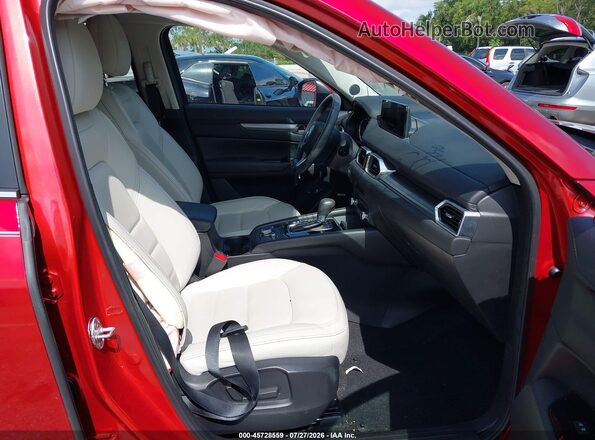 JM3KFACM8M0410344 2021 MAZDA CX-5 Red Սալոնի դիմացի տեսք