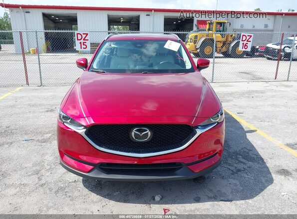 JM3KFACM8M0410344 2021 MAZDA CX-5 Red Սարքավորումների վահանակի տեսք