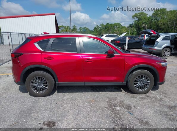 JM3KFACM8M0410344 2021 MAZDA CX-5 Red Սալոնի հետևի տեսք