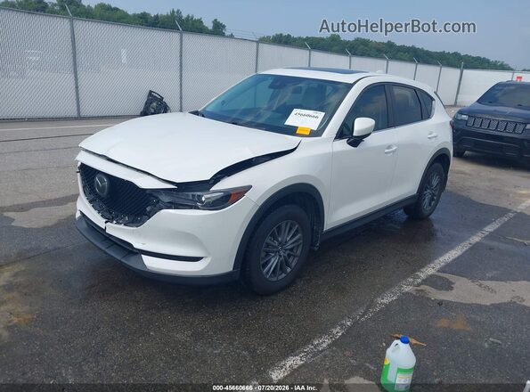 JM3KFACM8M1343237 2021 MAZDA CX-5 White Передня ліва чверть