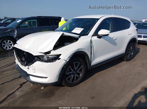 JM3KFACM9J0336458 2018 MAZDA CX-5 White Przód lewy